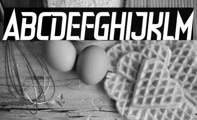 Dealer Strikes Font examples