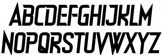 Dealer Strikes Font LOWERCASE