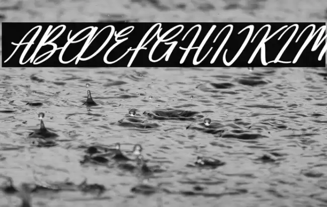 Deallisa Italic Font examples