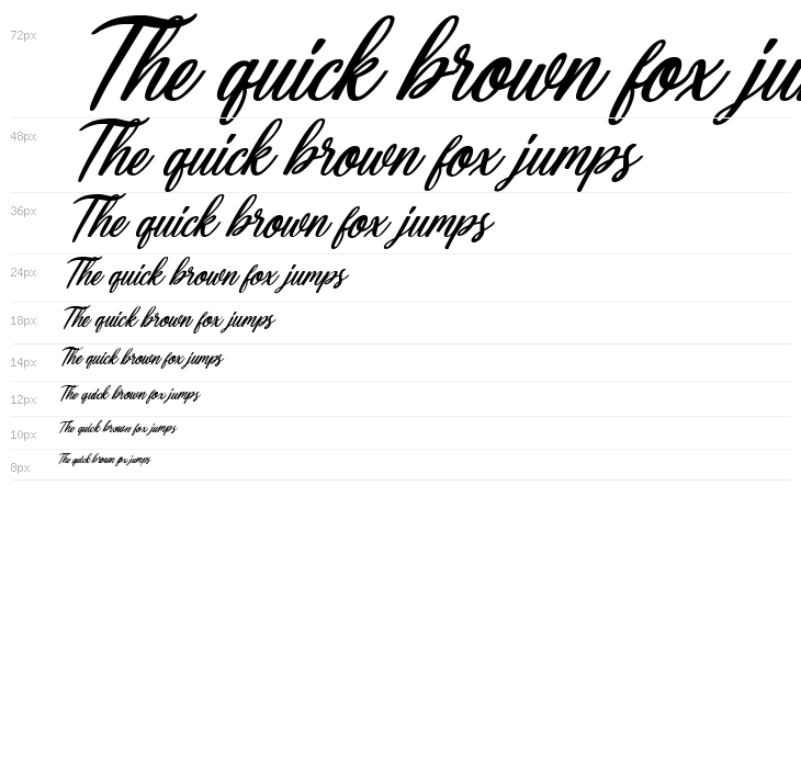 Deallisa Italic Waterfall