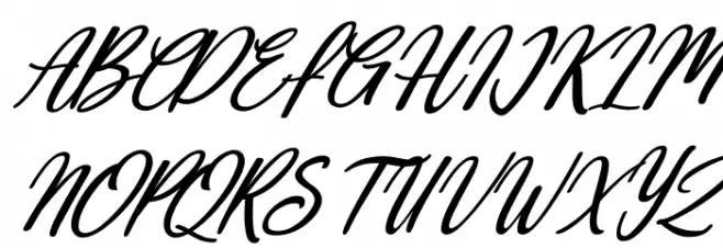 Deallisa Italic Polices MAJUSCULES