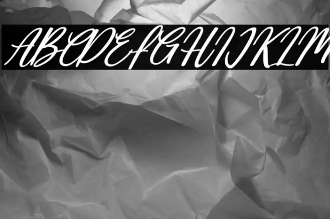 Deallisa Italic Font examples