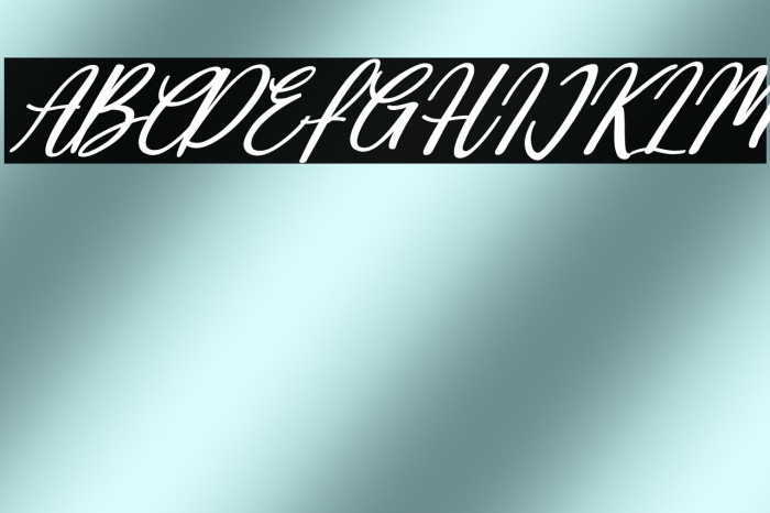 Deallisa Italic Example 2