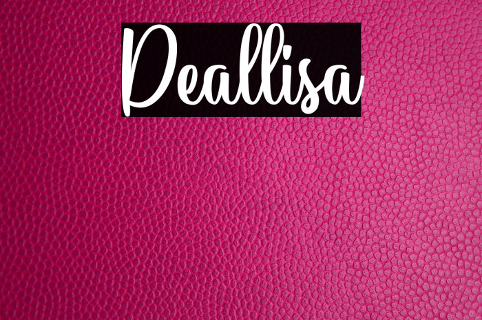 Deallisa Example 3