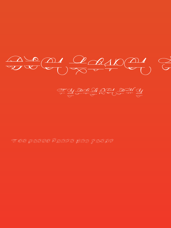 Dealova Monogram_Personal Use Poster