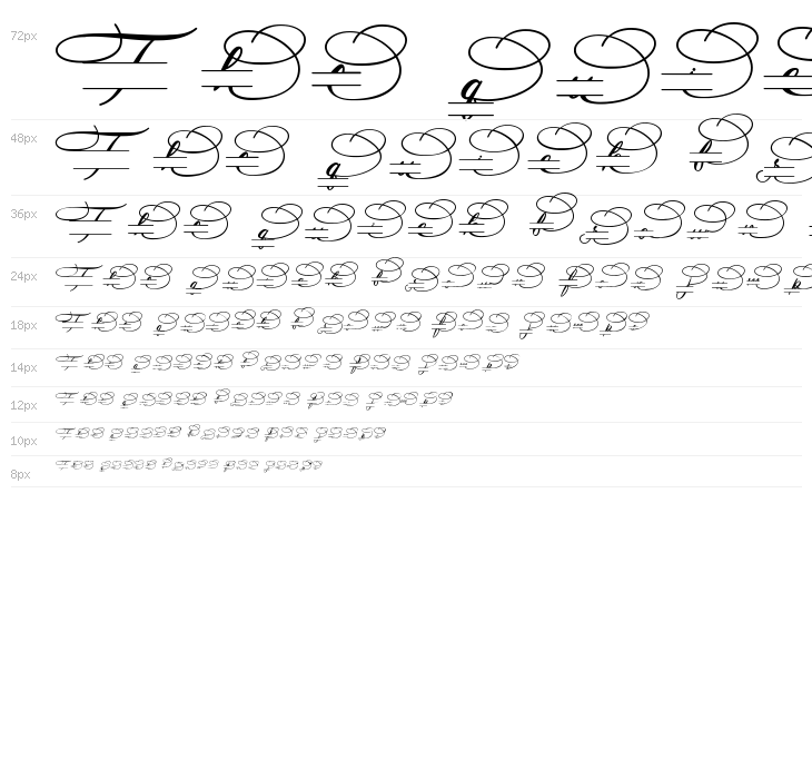 Dealova Monogram_Personal Use Waterfall