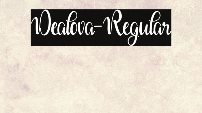 Dealova-Regular Example 3