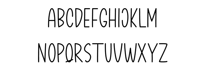 Dealova Serif फ़ॉन्ट अपरकेस