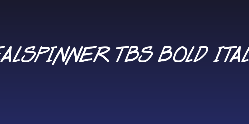 Dealspinner TBS Bold Italic Social Header