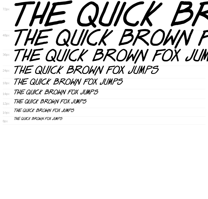 Dealspinner TBS Bold Italic Waterfall