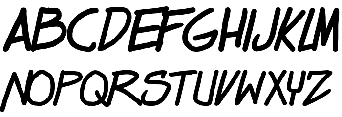 Dealspinner TBS Bold Font LOWERCASE