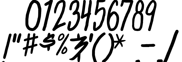 Dealspinner TBS Font OTHER CHARS