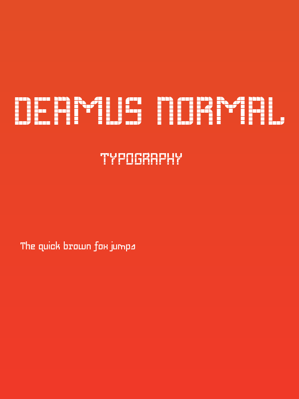 Deamus Normal Poster