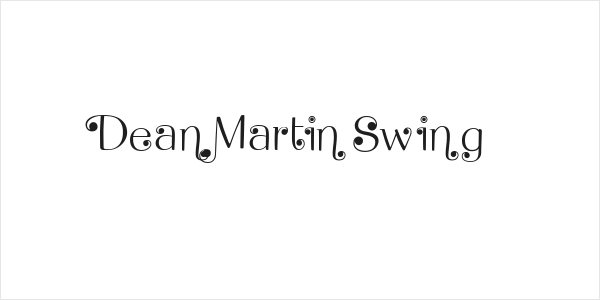 Dean Martin Swing Logo