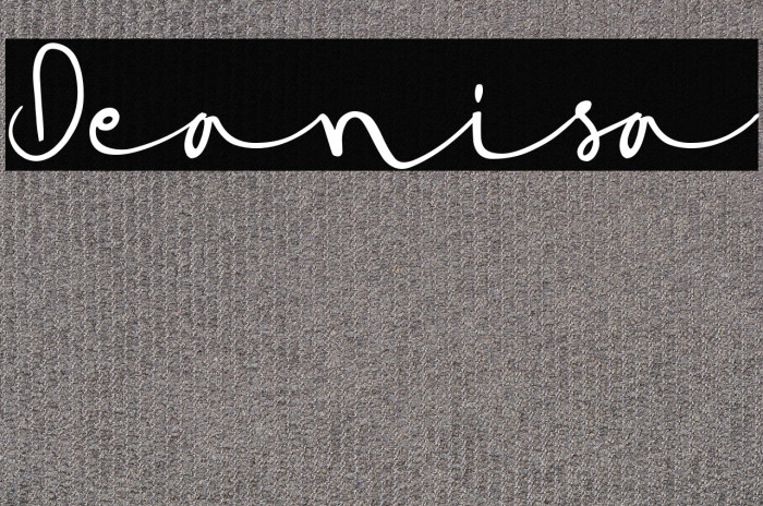 Deanisa Example 1