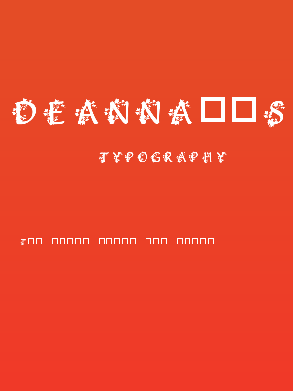 Deanna's Ivy Caps Poster