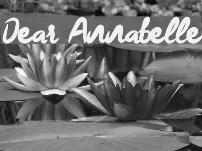 Dear Annabelle Example 1