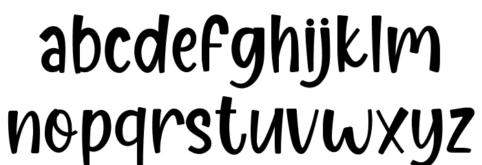 Dear Dreamer Font LOWERCASE