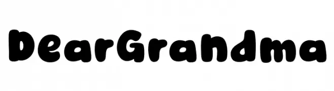 Dear Grandma  لخطوط تنزيل