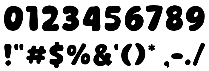 Dear Grandma Font OTHER CHARS