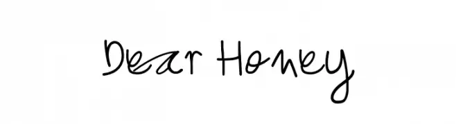 Dear Honey  لخطوط تنزيل