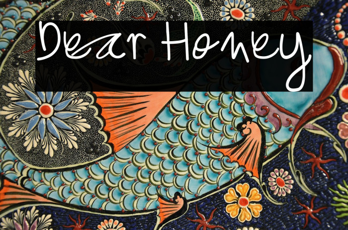 Dear Honey Example 3