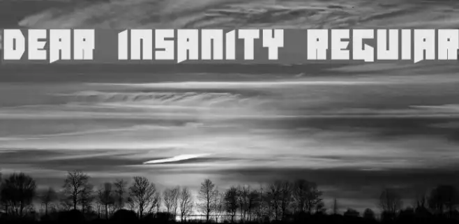 Dear Insanity Regular Example 2