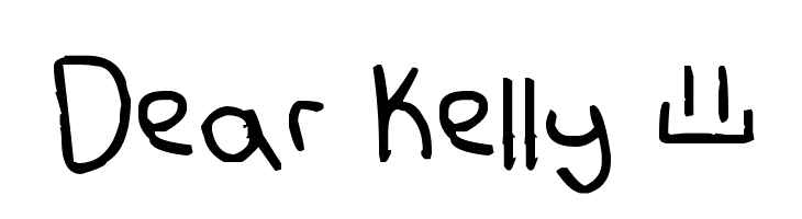 Dear Kelly © Font