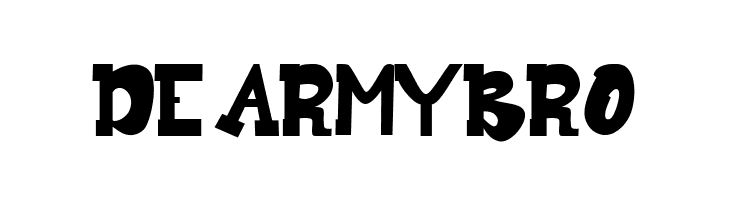 Dear My Bro  font caratteri gratis