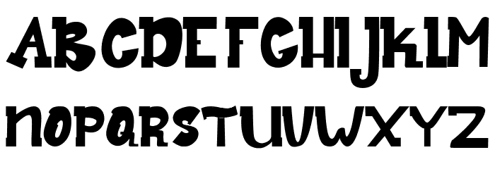 Dear My Bro Font LOWERCASE