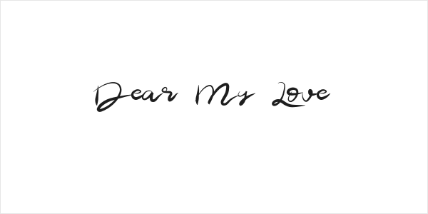 Dear My Love Logo