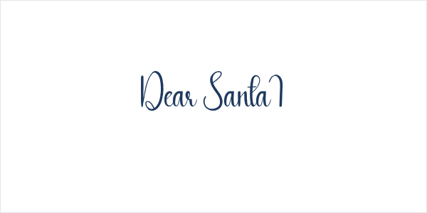 Dear Santa1 Logo