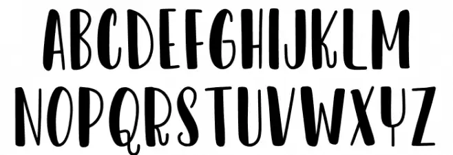 Dear Sunshine Fuentes MINÚSCULAS