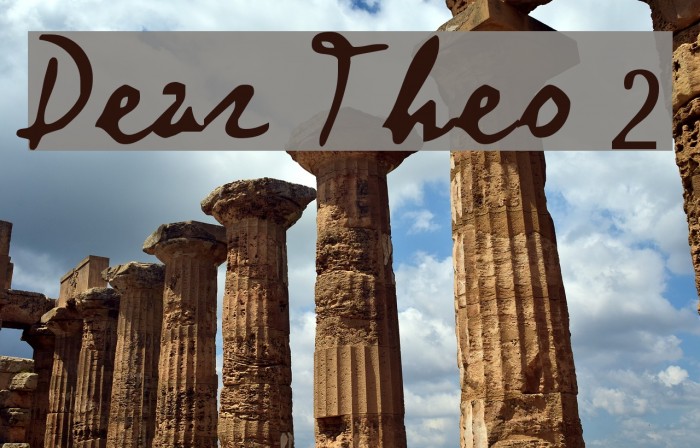 Dear Theo 2 Font examples