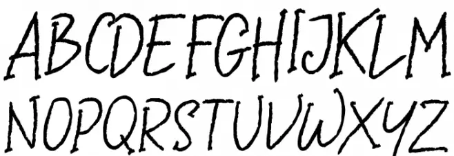DearDisya-Standard 字体 大写