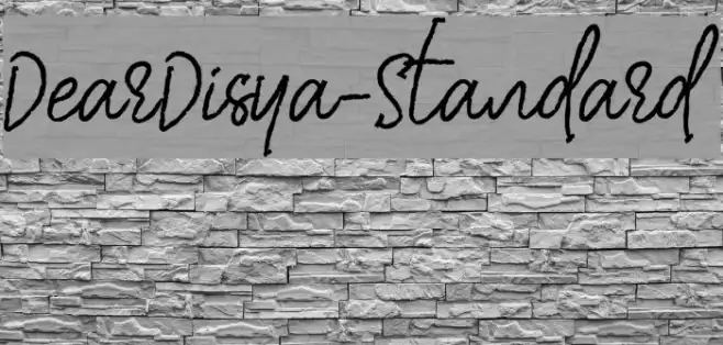 DearDisya-Standard Example 3