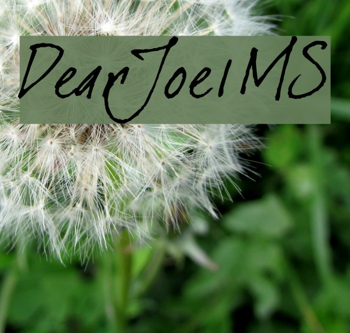 DearJoe1MS Font examples