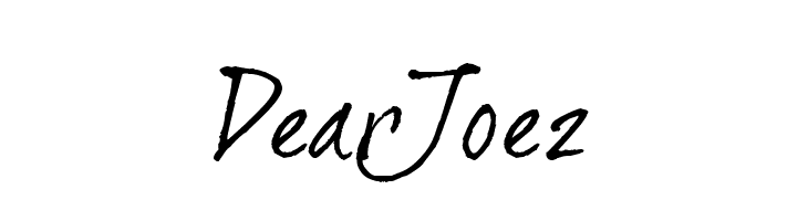 DearJoe2 Font