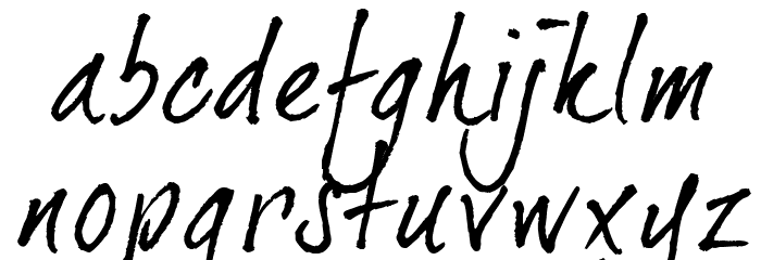 DearJoe2 Font LOWERCASE