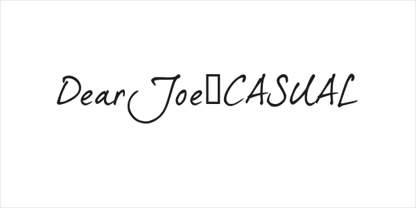 DearJoe5CASUAL Logo