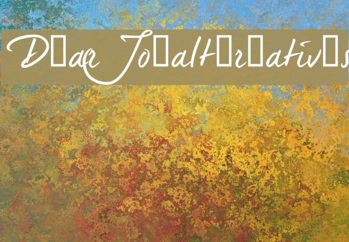 DearJoe5alternatives Example 3