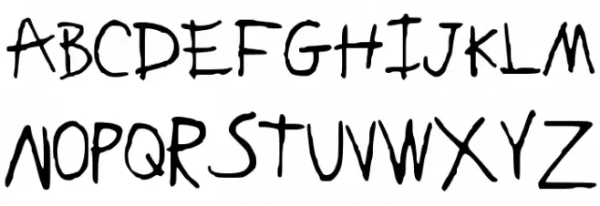 DearKatieNBP خط أحرف كبيرة