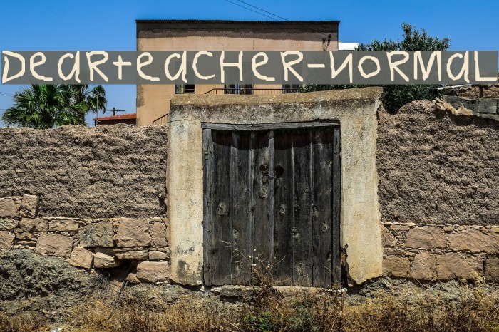 DearTeacher-Normal Example 2