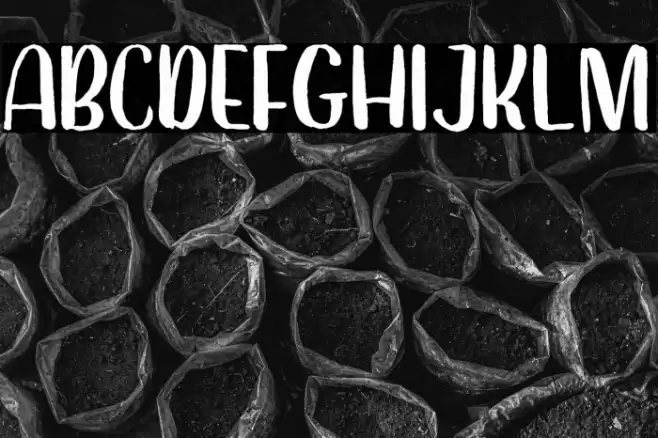 Dearday-Sans Font examples