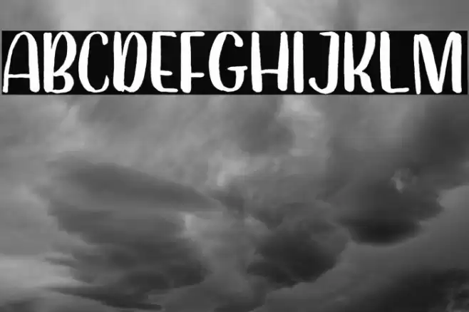 Dearday-Sans Font examples