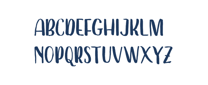 Dearday-Sans Lowercase