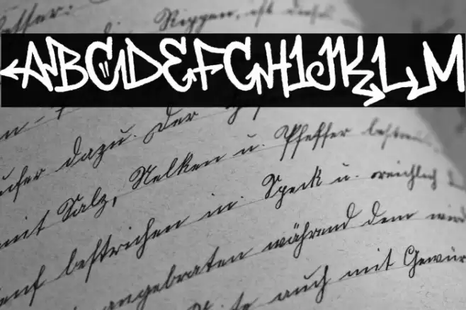 Deardorf Alternate Demo Font examples