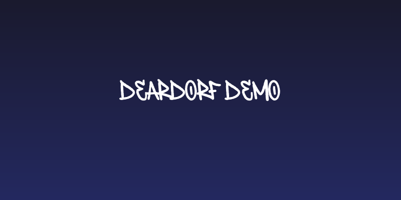 Deardorf Demo Social Header