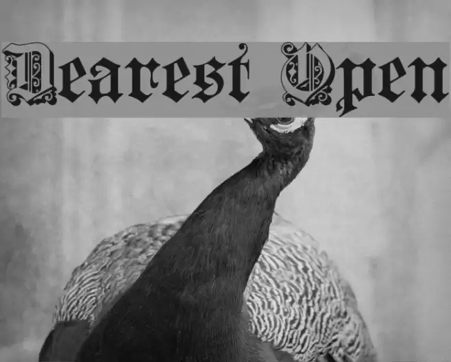 Dearest Open Fuentes examples