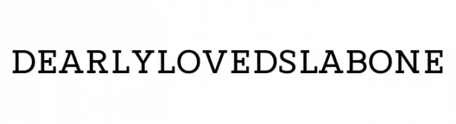 Dearly loved Slab One  Скачать бесплатные шрифты